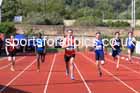 Boys 200 metres, 2025 Northumberland Schools Track and Fields, Wentworth, Hexham. Photo: David T. Hewitson/Sports for All Pics